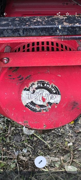 Vând motocultor diesel 12 CP