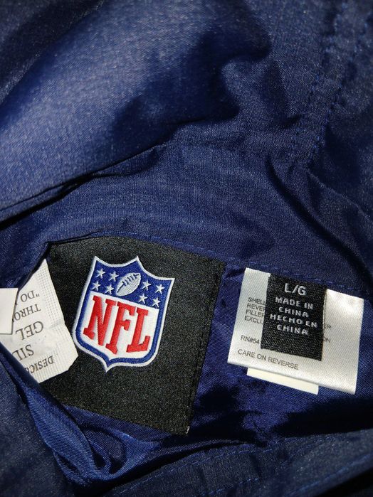 Из Америки, утеплённая жилетка бренда Seattle Seahawks