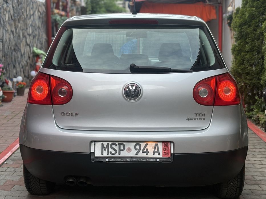 VW GOLF 5 ~ 1.9TDI 105CP ~ 4 X 4 ~ 4 MOTION ~ 4 USI ~ Stare Buna ~ KM Reali ~
