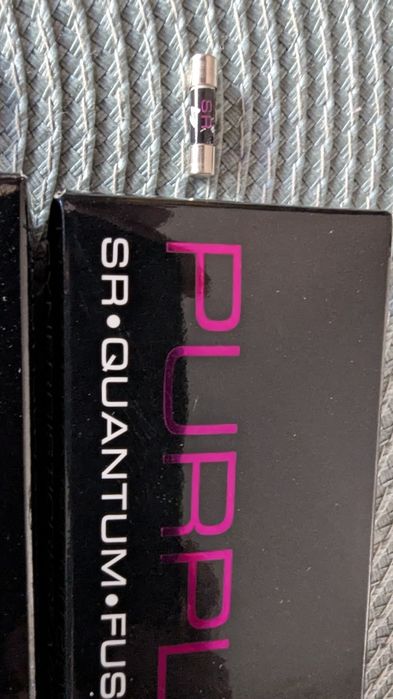 Synergestic Research Purple Blue Red Quantum Fuse HiFi Бушони