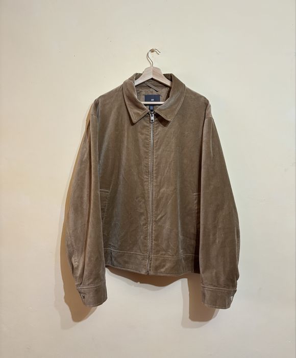 Geaca boxy maro deschis H&M barbati XXL