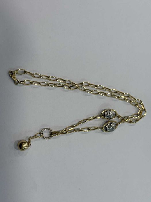 Дамски златен синджир Versace 14К – 8,40 г, 29 см