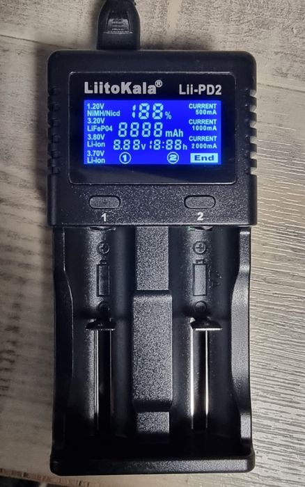 Litokala Li-PD2 универсальная зарядное устройство