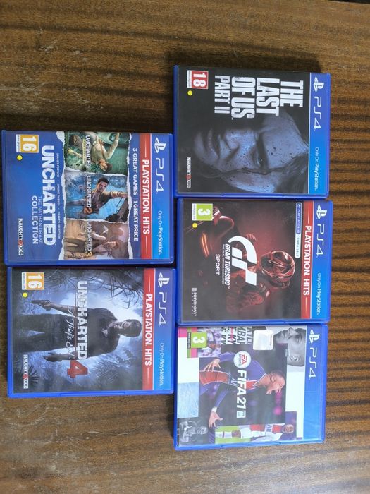 TLOU2, f gran turismo sport и watch dogs (xbox one)