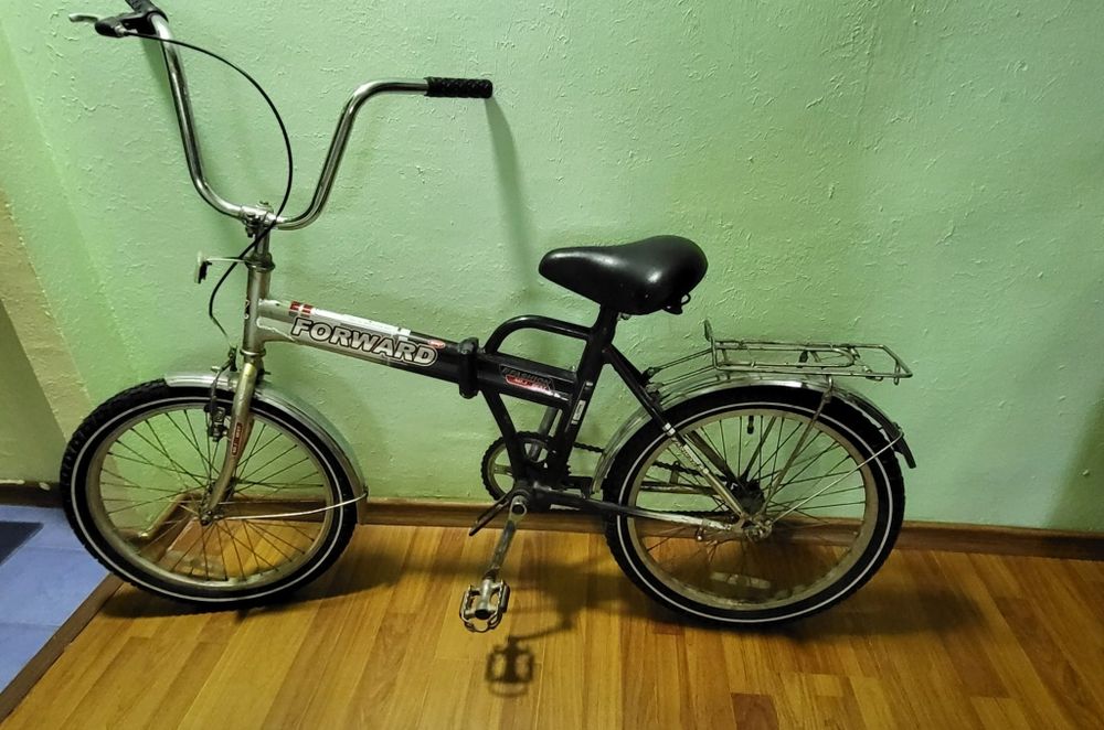 велосипед. Складной