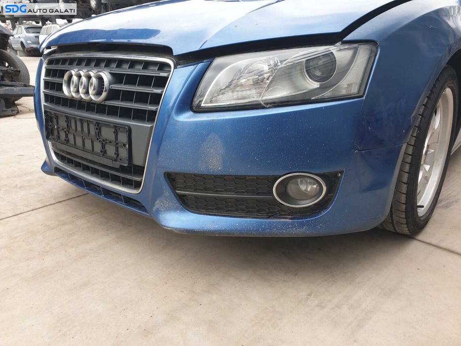 Bara Spoiler Fata Completa FARA Grila si Emblema si Grile cu Proiectoare cu Imperfectiuni Audi A5 8T 2008 - 2011 Culoare LX5V [C3038]