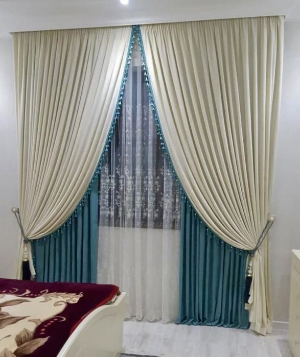 Стирка штор/Химчистка штор