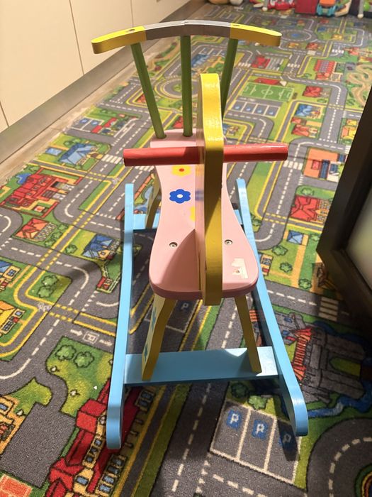 Balansoar copil - stil girafa