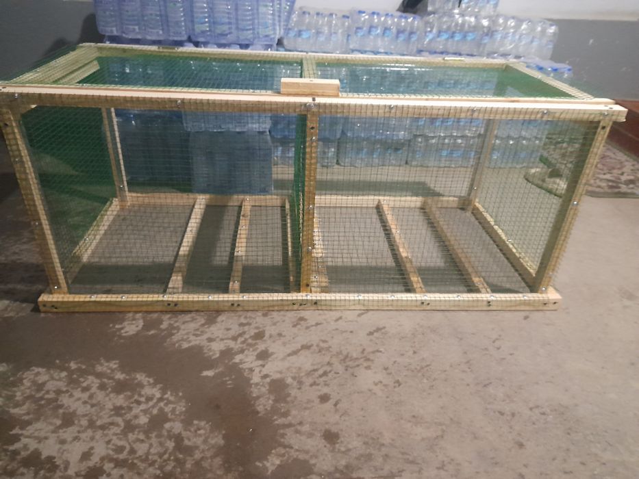 Quyonlar uchun qafas ishlatilinmagan