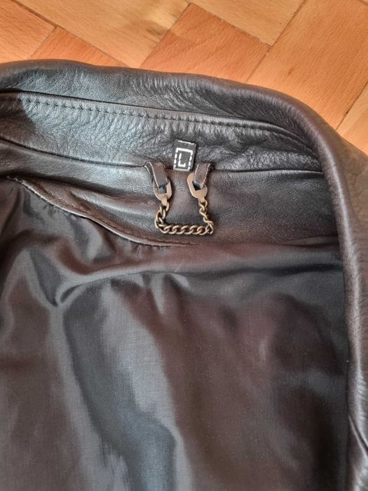 Кожено сако 100% естествена кожа/телешки бокс