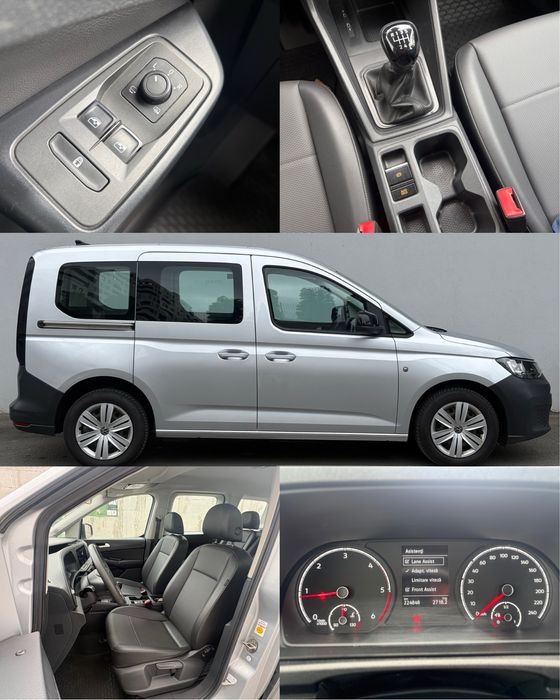 Volkswagen Caddy/An2021/2.0 Diesel 122Cp/Navi/Lane Assist/Senzori parcare