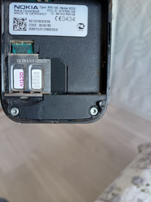 NOKIA 6233 made in Germany