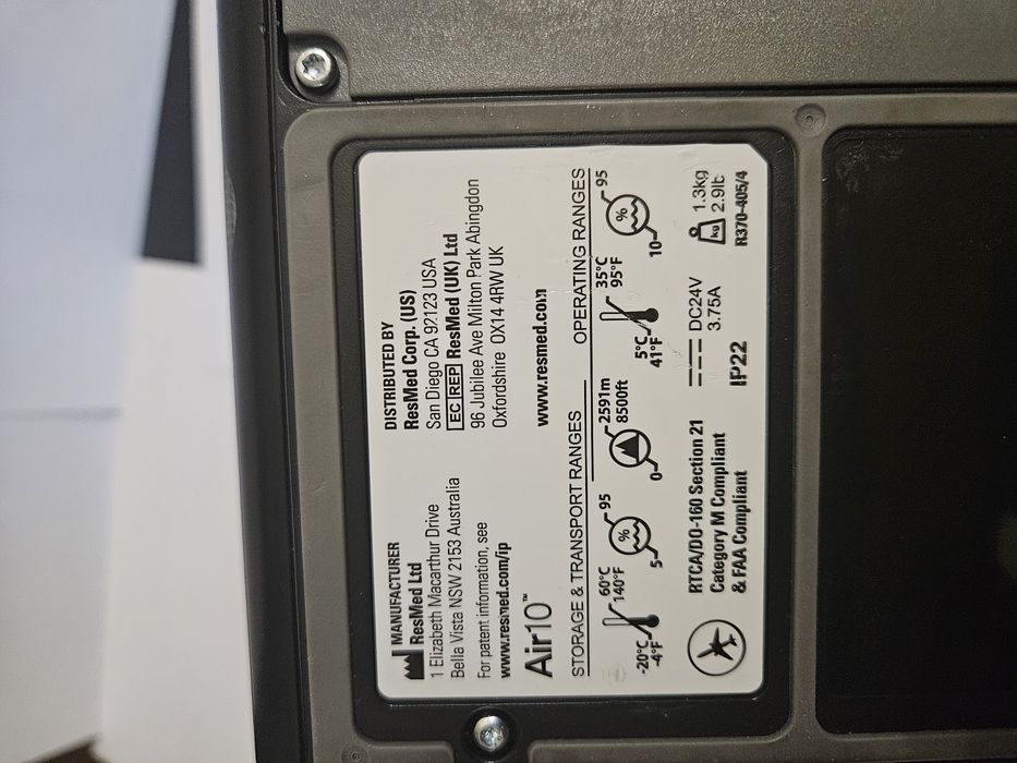 Aparat CPAP Resmed Airsense 10 Autoset