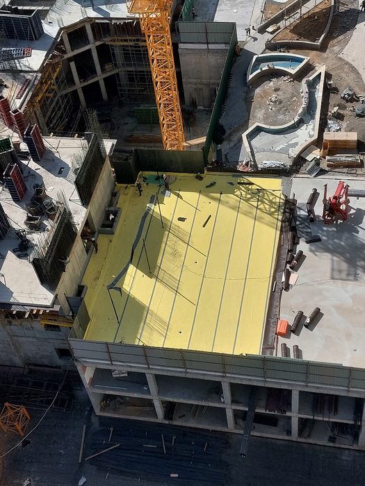 Гидроизоляция крыш, террас из ПВХ И ТПО мембраны