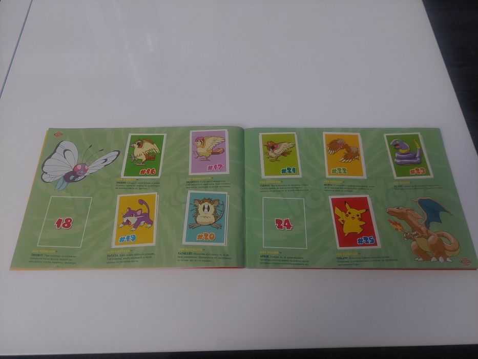 Pokemon Албум Chipita 2001
