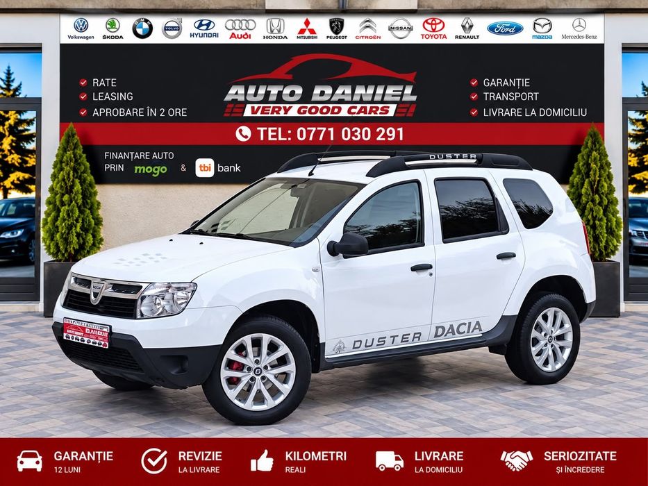 Dacia Duster 1.5 DCi 110 Cp 2013 Euro 5 Rate Livrare Garantie