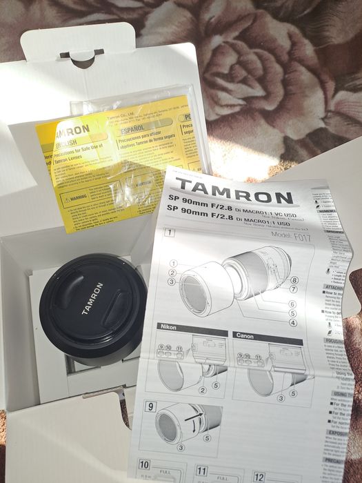 Obiectiv Tamron SP 90 mm MACRO (ca nou)