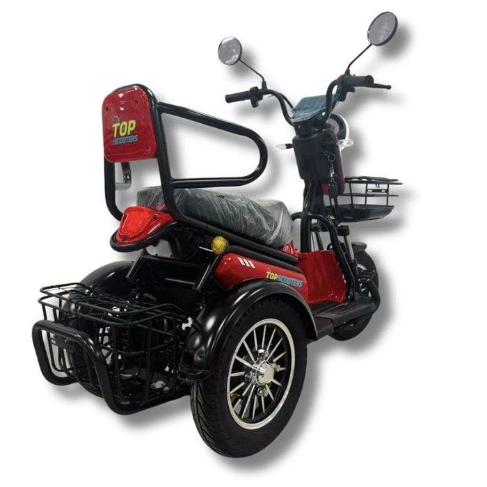 Електрическа триколка Pudding със задно задвижване - 48V 800W 28Ah