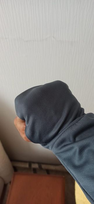 Худи Балаклава серая мужская
