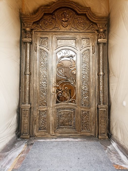 Дарвоза краска Покраска ворот