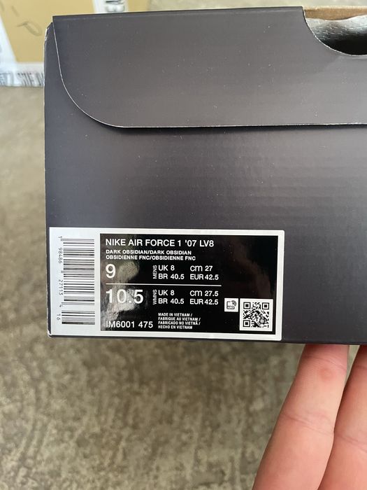 Air Force 1 Obsidian