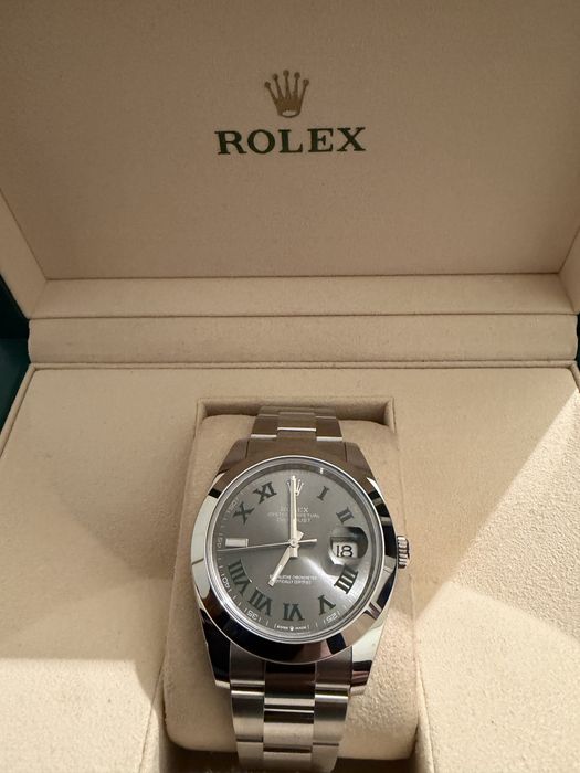 Rolex datejust “Wimbledon” 126300