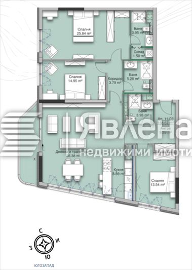 Продава 4-Стаен в Кръстова Вада