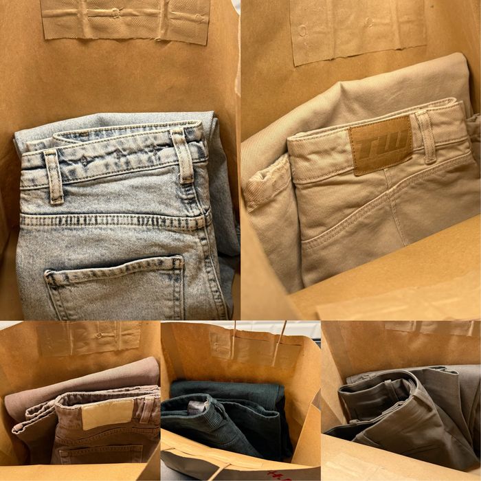 НОВИ МОДЕЛИ! Дънкови гащи панталони джинси дънки H&M LCW Tally Weijl