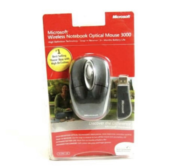 Безжична Мишка Microsoft Wireless Notebook Optical Mouse 3000
