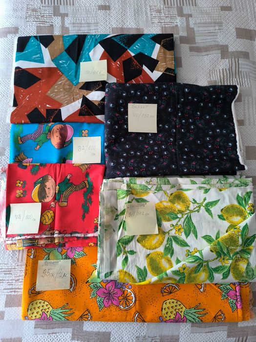 Платове памучни и полиестер