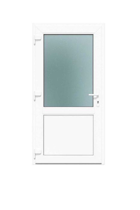 Vand usi cu tamplarie termopan PVC (interior/exterior)
