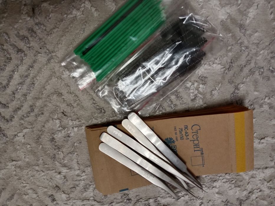 Продам всё для наращивания ресниц