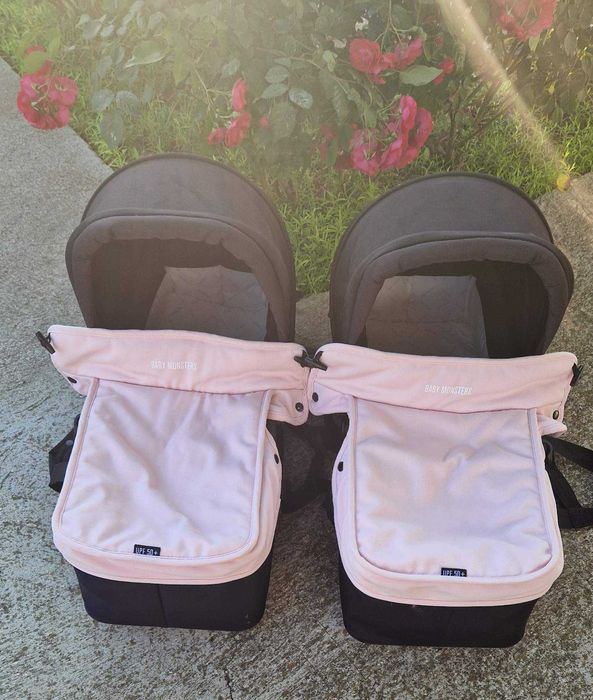 Детска количка за близнаци Baby Monsters Easy Twin 3