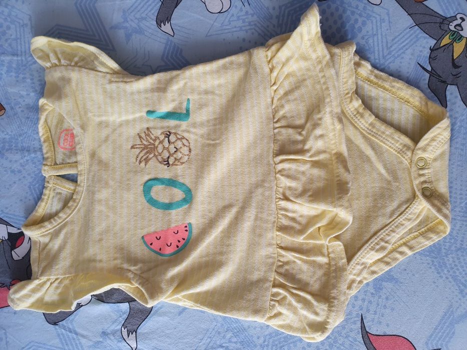 Lot 7 salopete/body-uri de vara mar. 68 bbc 100% SMYK