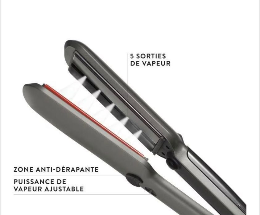 Преса за коса с пара и инфрачервена функция JLD STEAM PROTECT,