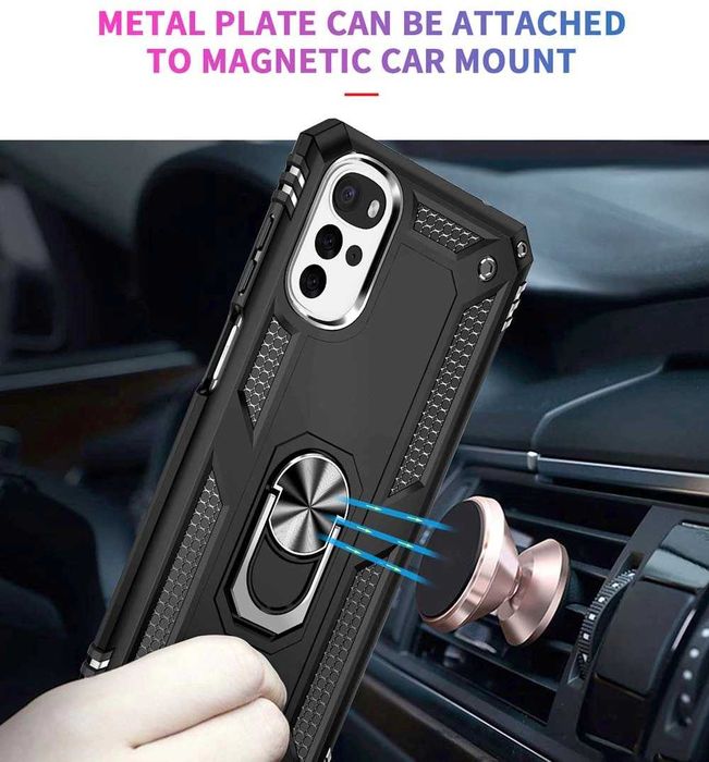 Motorola G22 E32 G50 G60 G51 G71 G52 G82 Удароустойчив Кейс Гръб VEGA