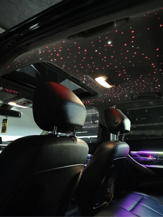 Plafon instelat / Plafon alcantara/Lumini ambientale Mercedes Audi BMW