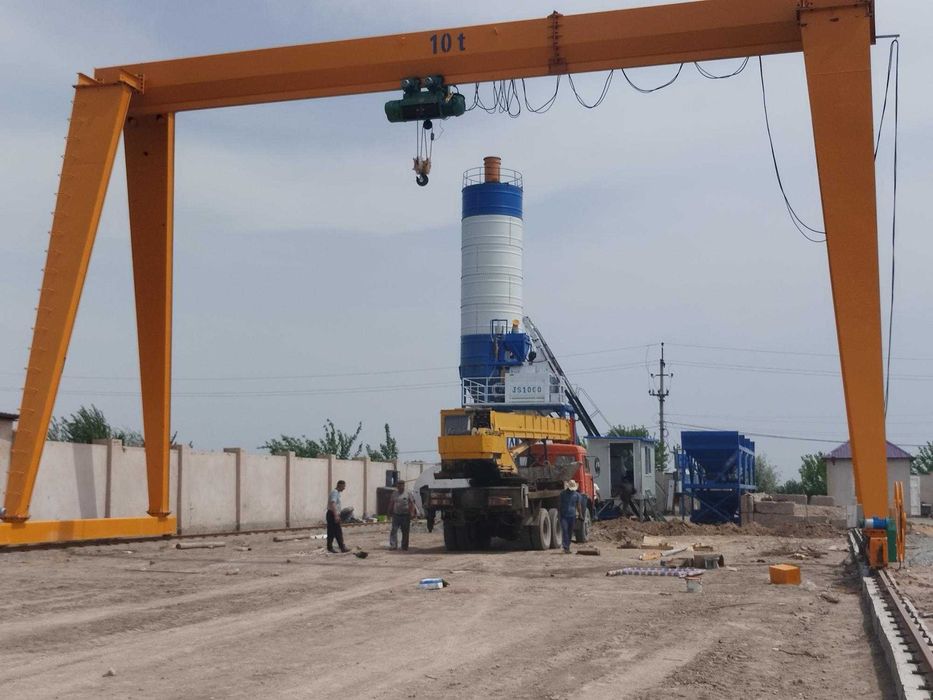 Бетонный завод HZS50 (50м3/ч)
