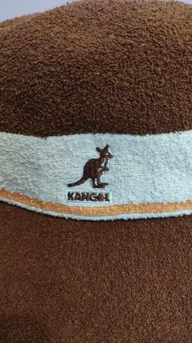 KANGOL Bucket hat L size шапка идиотка в отлично състояние