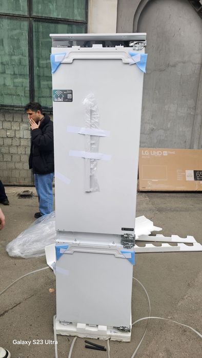 встраиваемый холодильник Hisense / O'rnatiladigan holodilnik Hisense