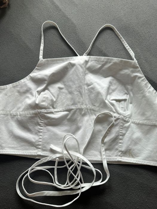 Къс топ Calvin Klein