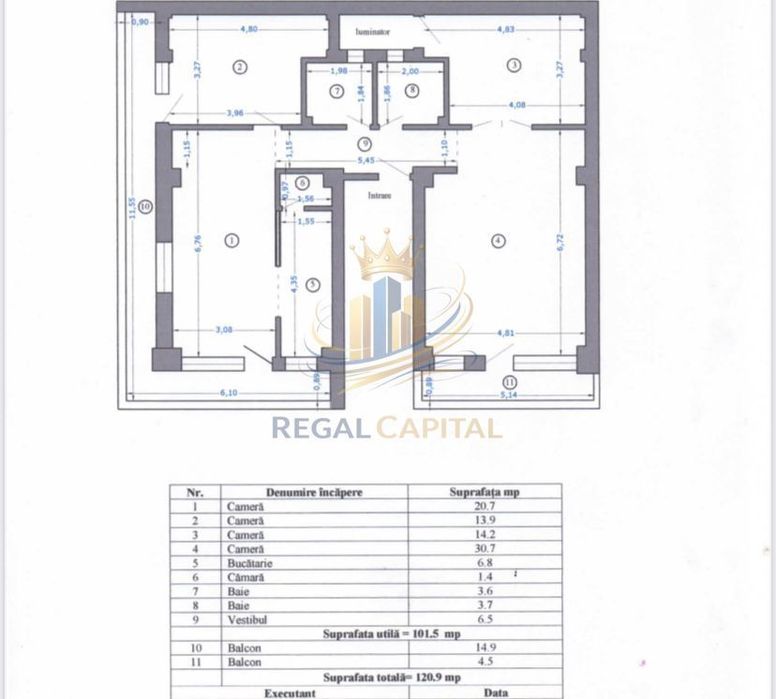 Apartament 4 camere Piata Chibrit/ Loc de parcare/5 minute metrou