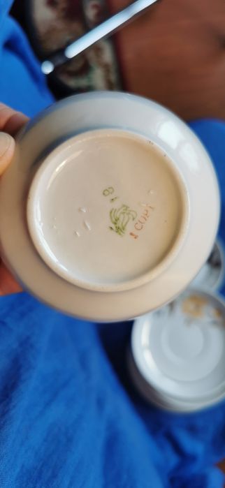 Чашки чайные СССР.Ручная роспись.