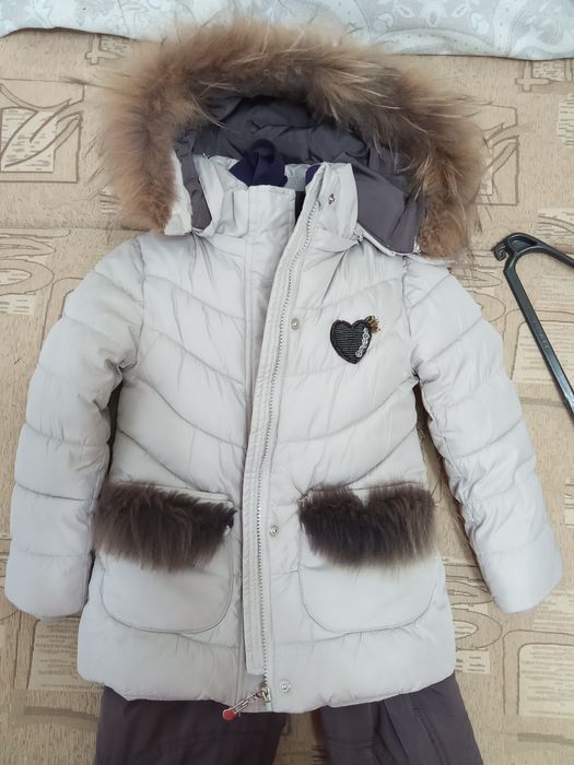 Зимний костюм на девочку рост 110