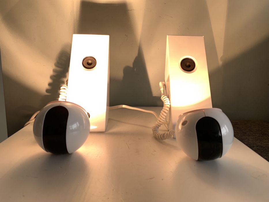 Настолна лампа / “очни ябълки”/ 80-те