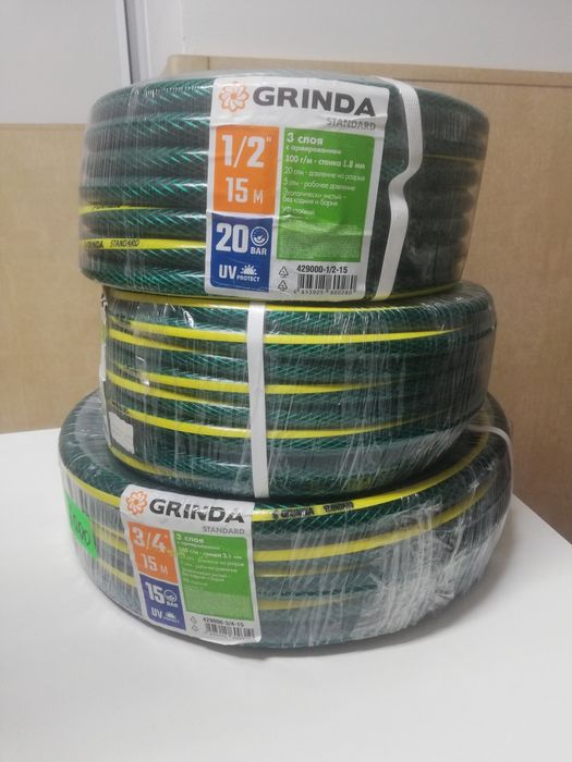 Шланги в ассортименте.