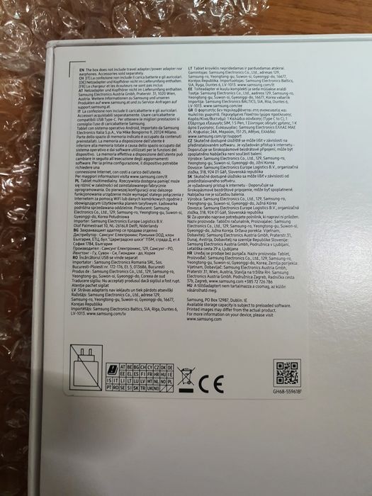 Tableta Samsung Galaxy S 10 fe+