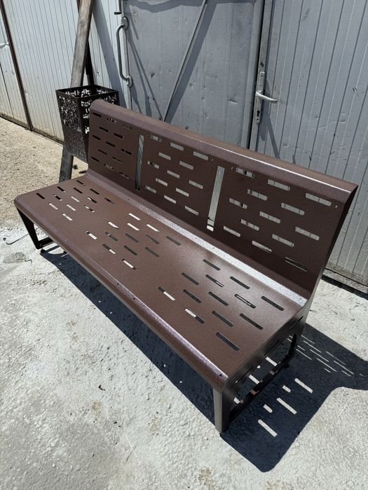 Banci metalice vopsite electrostatic