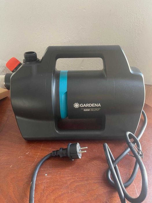 Pompa de grădină Gardena 5200 Silent: debit cu 26% mai mare la același consum de energie față de modelul anterior*, funcționare silențioasă (09084-20)