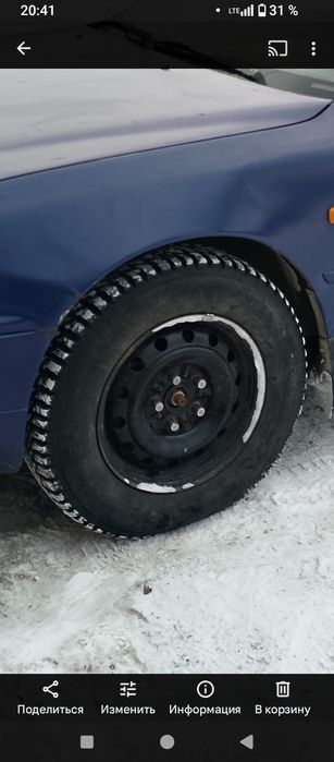 Резина шипованная, диски железные штампы